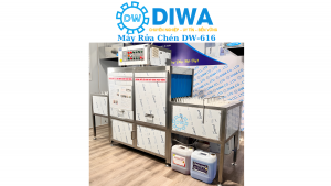 MÁY RỬA CHÉN BÁT, KHAY BĂNG CHUYỀN DW-616